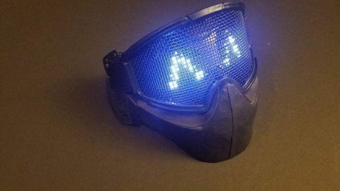 Wrench Inspired LED Mask! Programmable LED