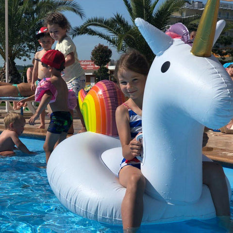 Giant Unicorn Inflatable Float