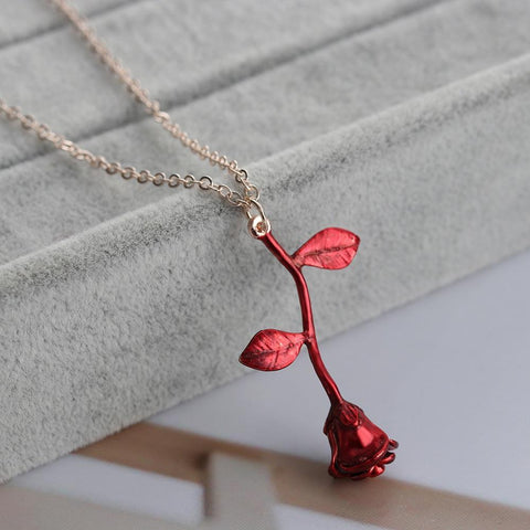 Enchanted Rose Necklace