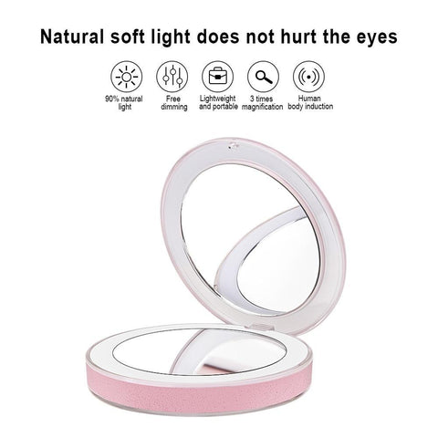 LED Glow Up Compact Mirror