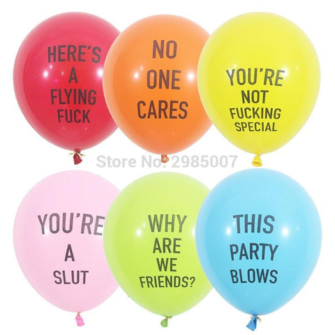 Funny Whatever Balloons