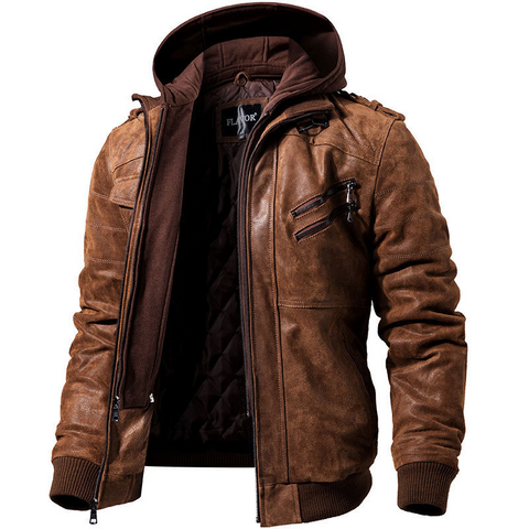 Men's Real Leather Jacket