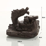 Flaming Incense Dragon Burner