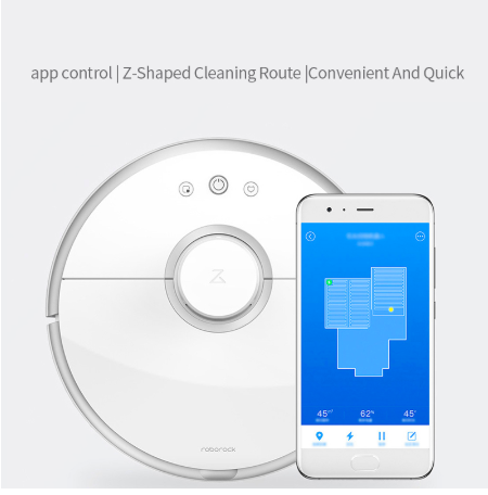 Roborock S50 S55 Vacuum Cleaner 2 for Home Wet Mopping Carpet Dust Cleaning Sweeping Path Planned Smart Robotic  Robot