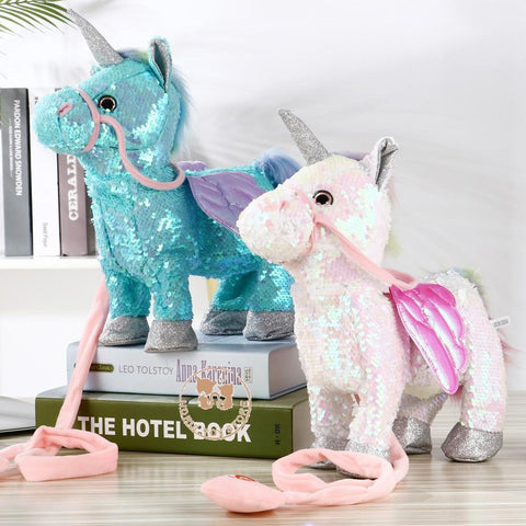 Sequin Walking Unicorn