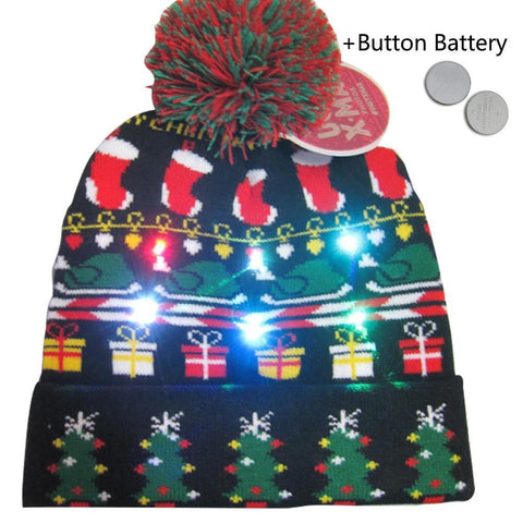 Crazy Christmas LED Hat