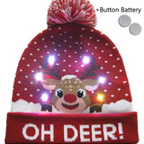 Crazy Christmas LED Hat