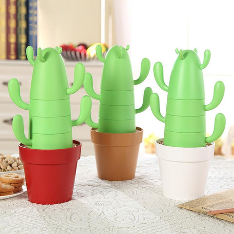 Stacking Cactus Mug Set