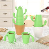 Stacking Cactus Mug Set