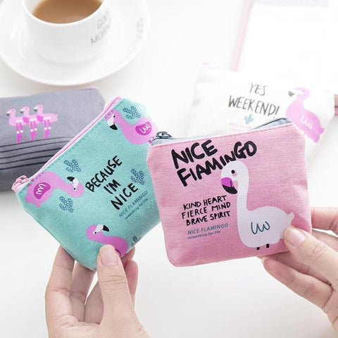 Flamingo Coin Purse