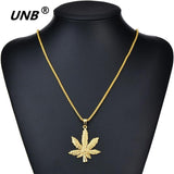 Top Tree Leaf Necklace and Pendant