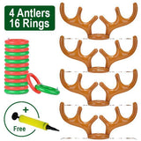 CHRISTMAS SALE - 50% OFF - Christmas Reindeer Antler Ring Toss Game