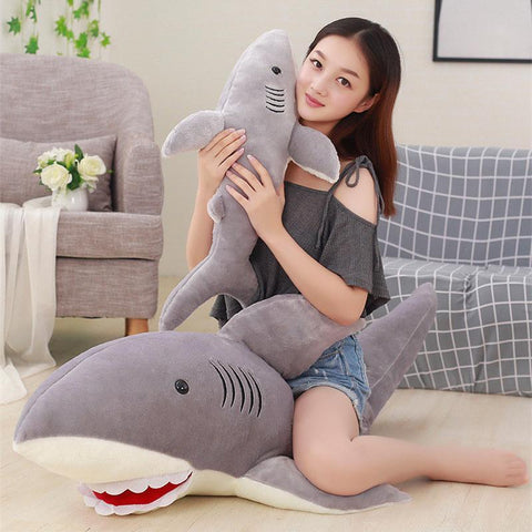 Sharky Pillow Plush Toy