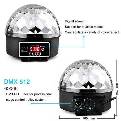 Crystal Magic Ball Disco Light