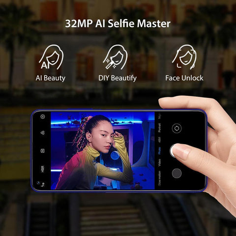F2 Android 10 Global version 6.53 "FHD + 6GB 128GB 48MP AI Quad camera