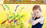 Amazing Rocket Slingshot LED Helicopters