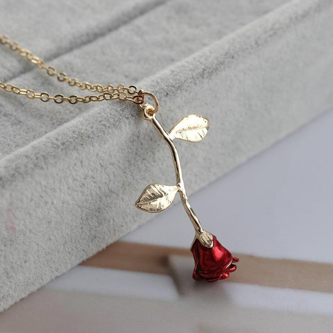 Enchanted Rose Necklace