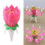 Birthday Blossom Flower Candle