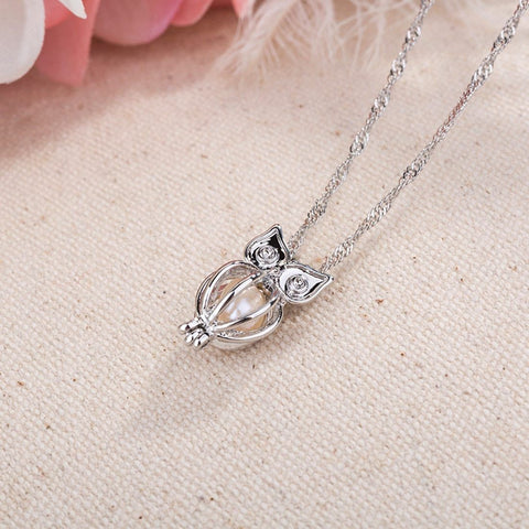 Elegant Owl Necklace