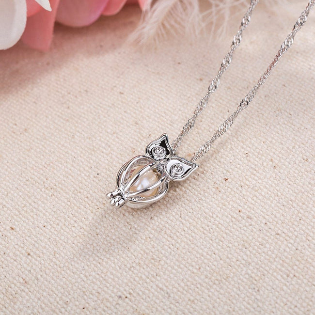 Elegant Owl Necklace