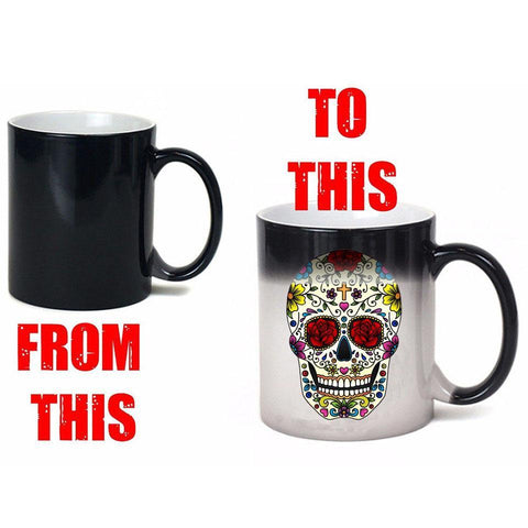 Color-Changing Skull Mug