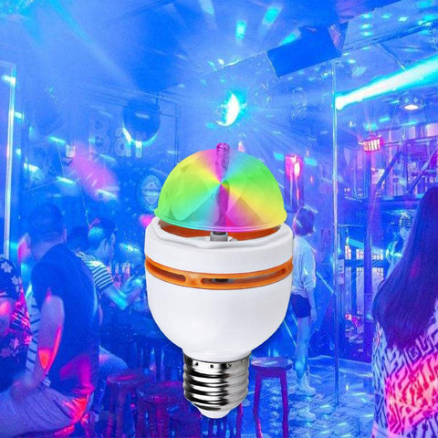 Rotating Party Mushroom Bulb