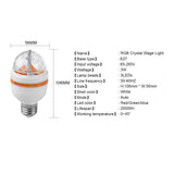 Rotating Party Mushroom Bulb