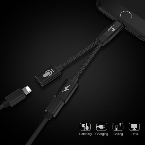 Dual Adapter Phone Splitter