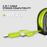 Retractable Pulley Phone Charger