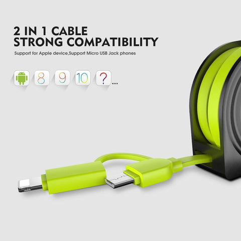 Retractable Pulley Phone Charger