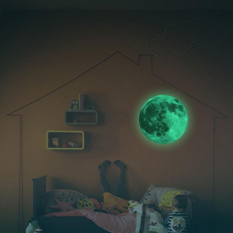 Moon Glow Wall Stickers