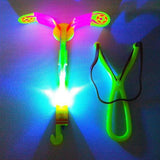 Amazing Rocket Slingshot LED Helicopters