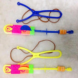 Amazing Rocket Slingshot LED Helicopters