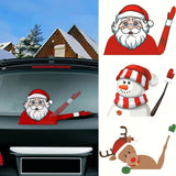 Christmas Waving Car Wiper Stickers