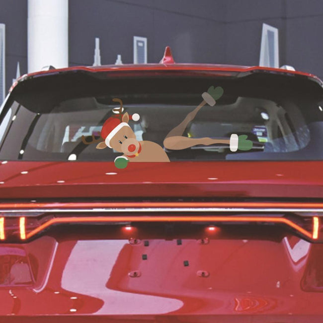 Christmas Waving Car Wiper Stickers