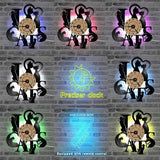 Decorative LED Cat Clock