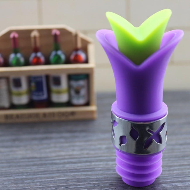 Wine Aeration Lily Cork