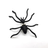 Black Spider Earrings