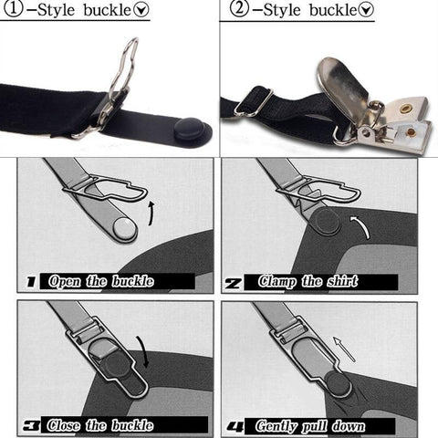 Men's Suspender Holder