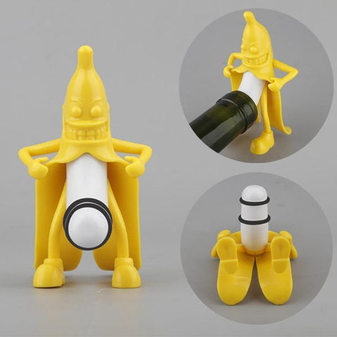Mr. Banana Wine Stopper