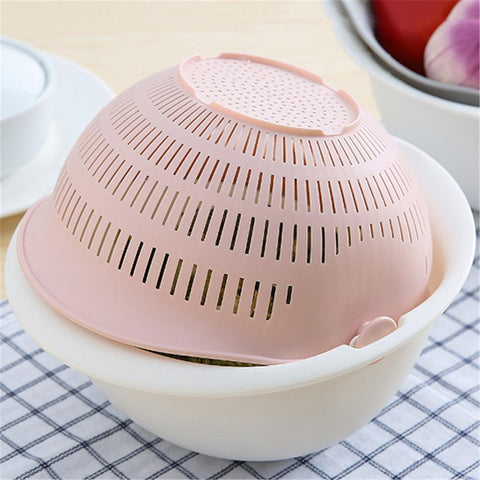 Easy Drain Food Washing Basket