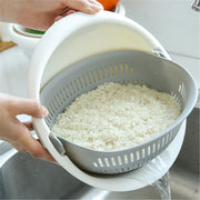 Easy Drain Food Washing Basket