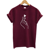K Pop Heart Tee