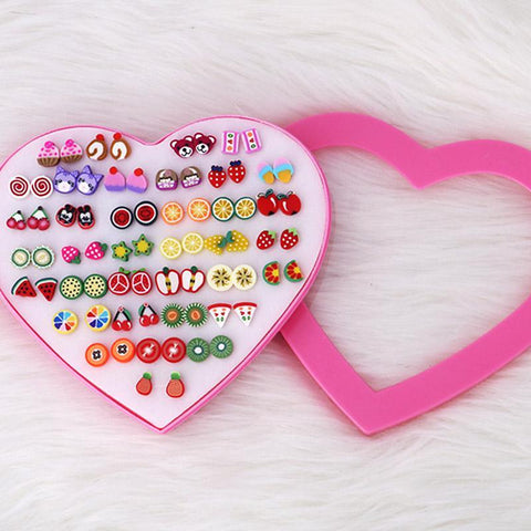 Clay Stud Children Earrings