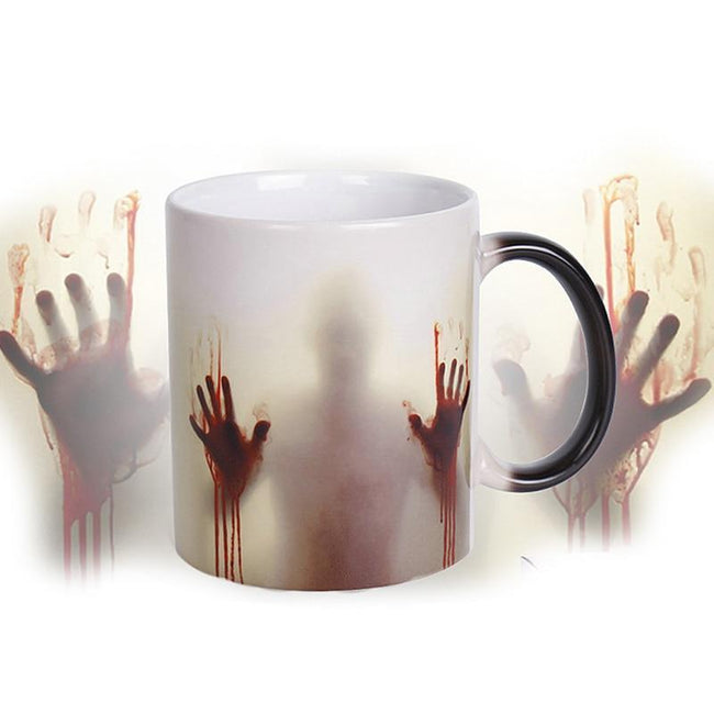 Heat-Reacting Undead Mug