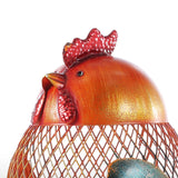 Rustic Iron Chicken Bank