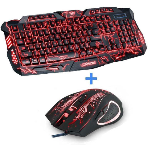 Electrified Gaming Keyboard Set