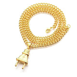 Electric Plug Chain Necklace