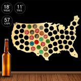 Beer Cap Map