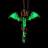 Glowing Dragon Necklace